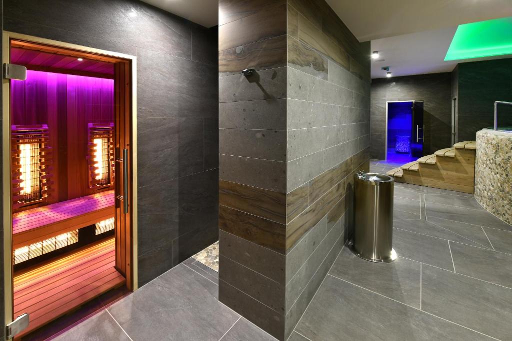 Koupelna v ubytování APLEND Hotel Ovruč