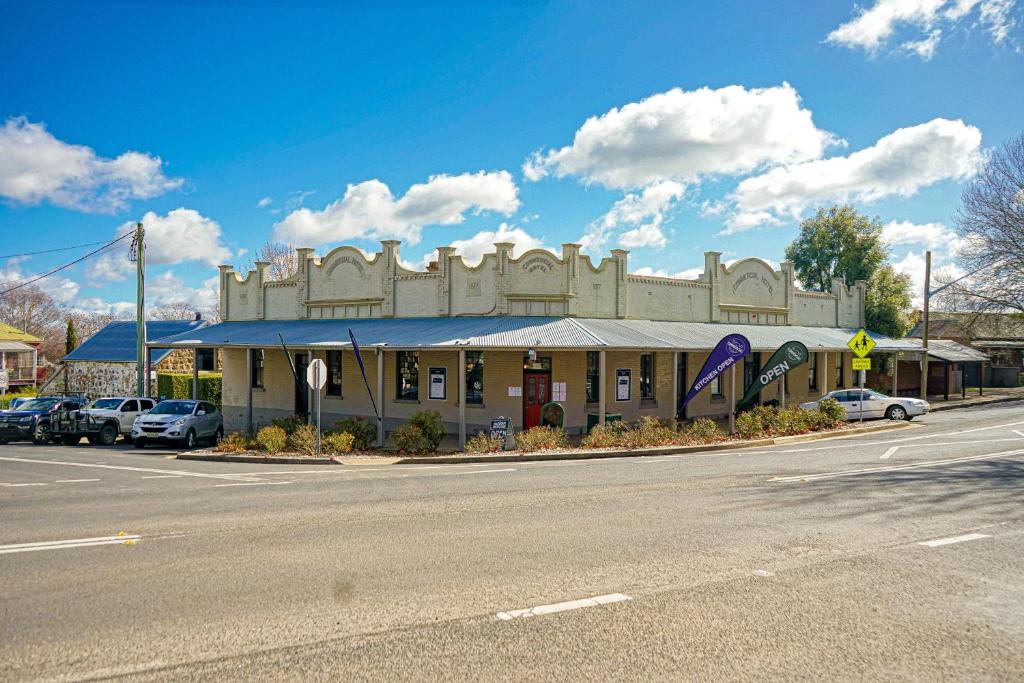 a building on the side of a street at The Commercial Quarters in Millthorpe