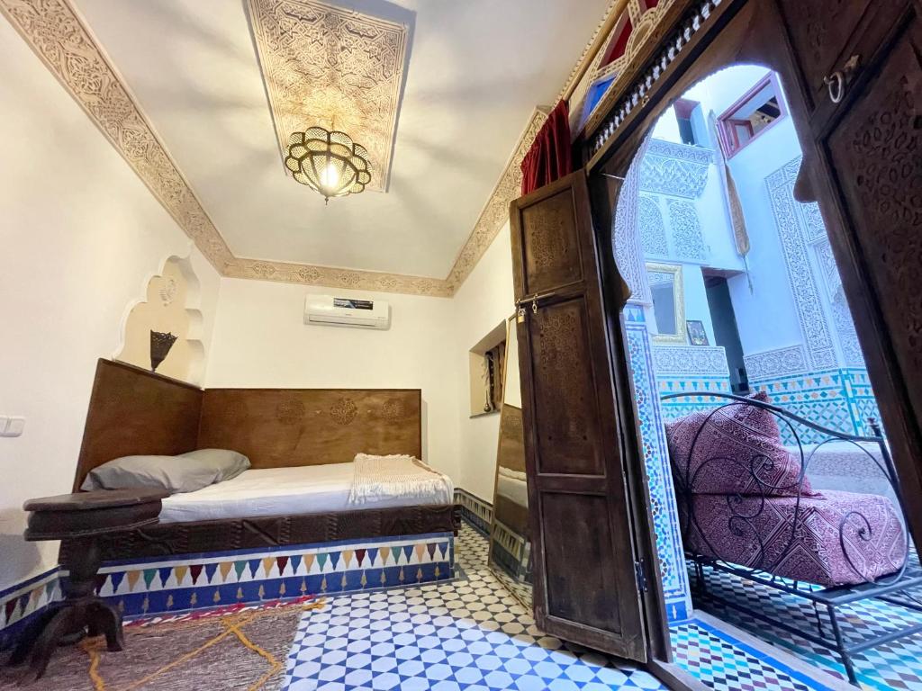 Dar Sunrise Fes - Habitación Doble Con Baño Privado