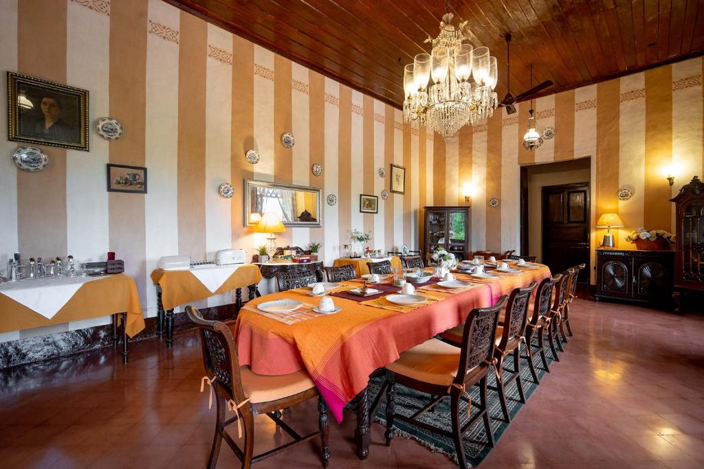 Restaurace v ubytování The Figueiredo House