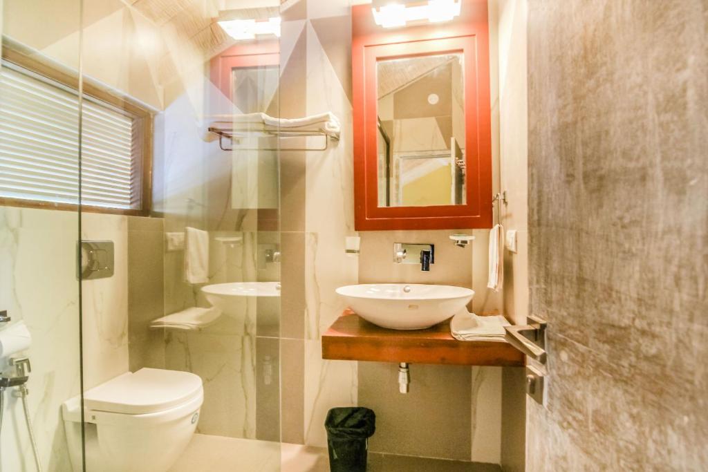 Koupelna v ubytování Casa Vagator