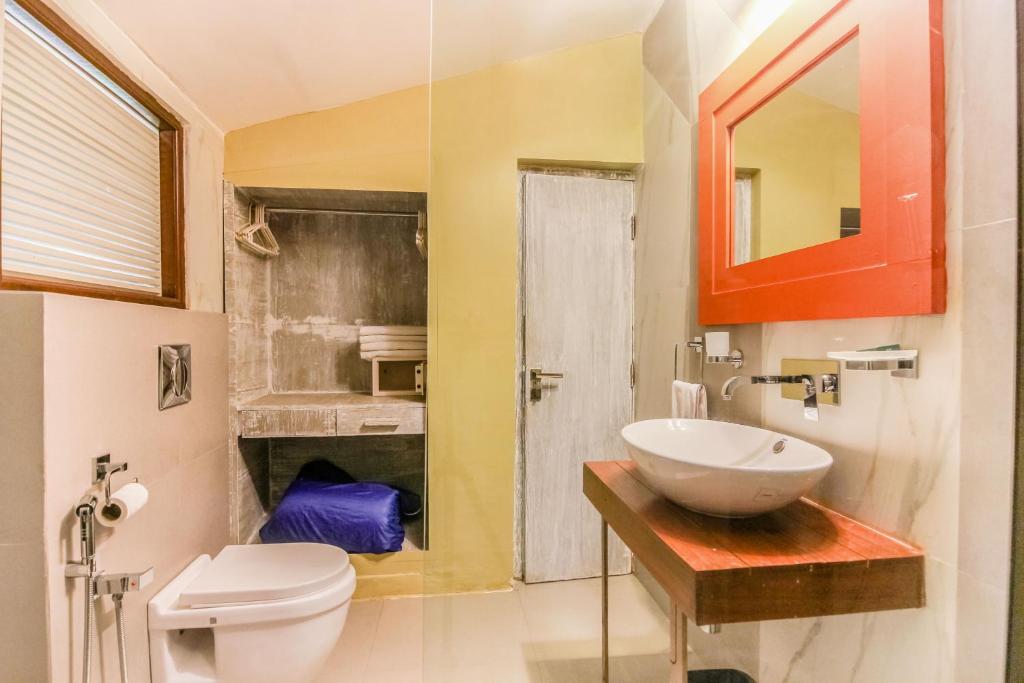 Koupelna v ubytování Casa Vagator