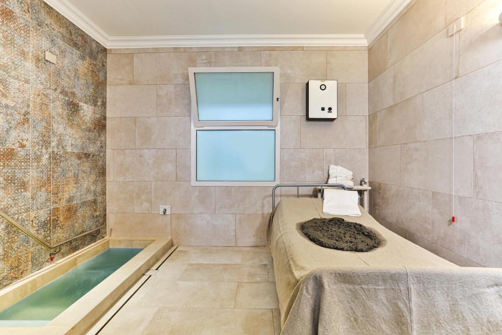 Koupelna v ubytování Hotel Quisisana Terme