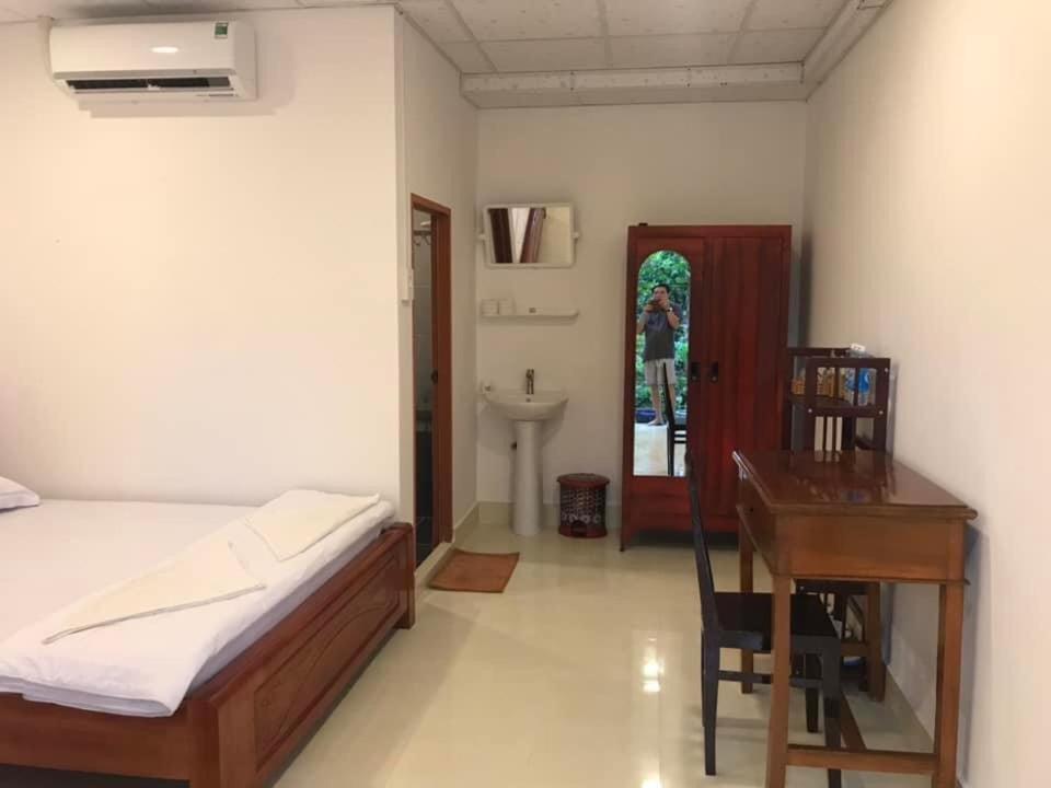 Postel nebo postele na pokoji v ubytování Nam Thanh Homestay