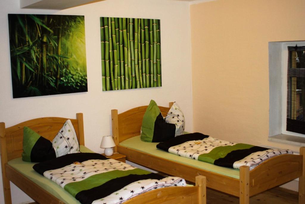 Gutshof Leipzig- Podelwitz Pension - Habitación Doble Con Baño Privado