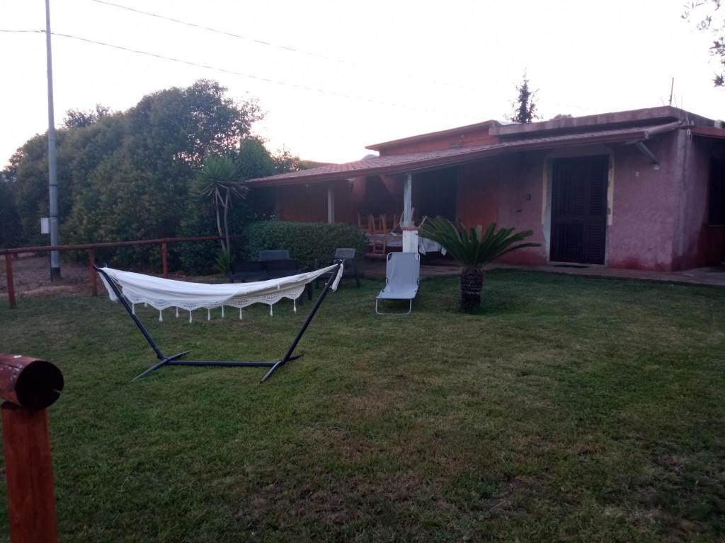 Vonkajšia záhrada v ubytovaní Casa ninuccia Cardedu