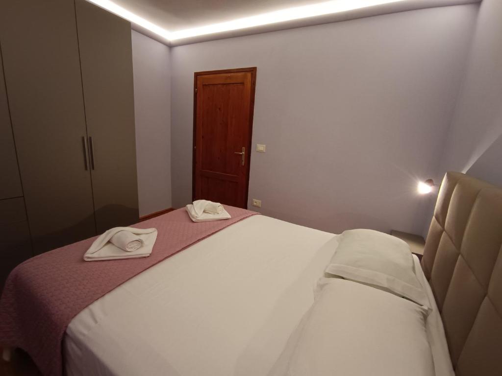Posteľ alebo postele v izbe v ubytovaní Moratto's Apartments