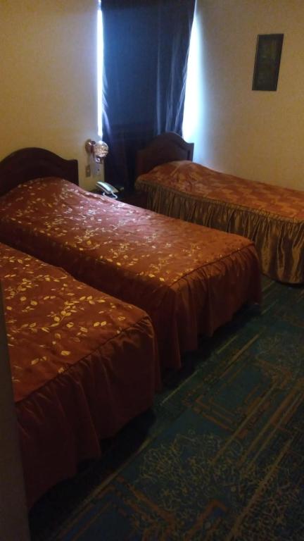Ένα ή περισσότερα κρεβάτια σε δωμάτιο στο Hotel Internacional
