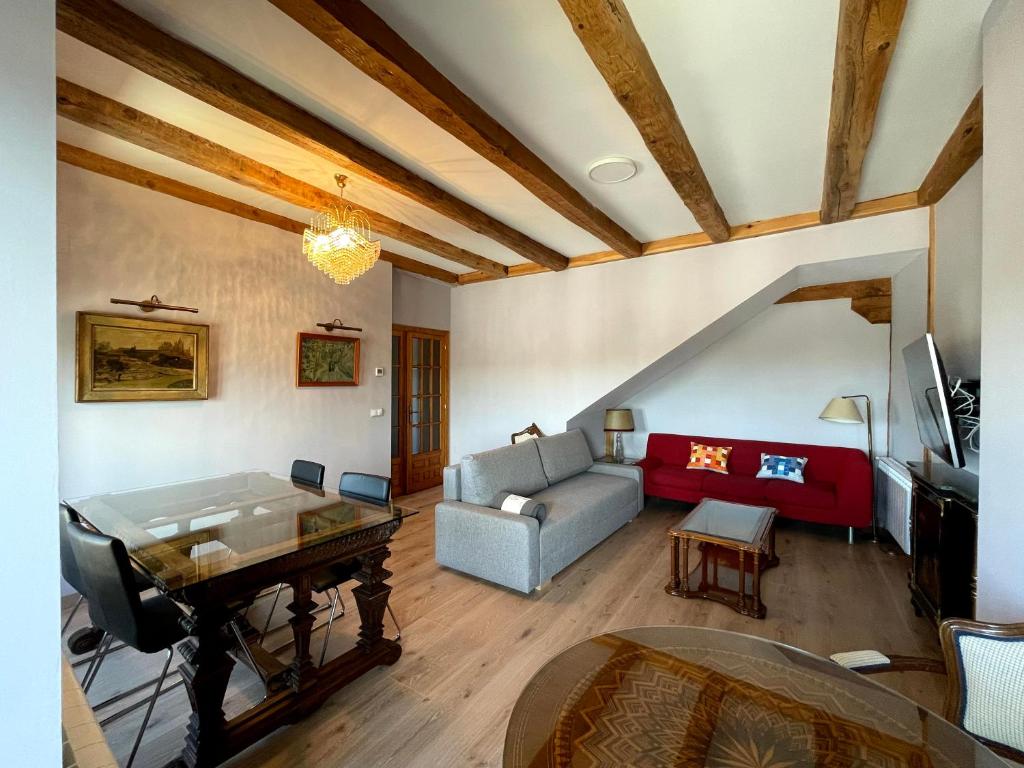 Posezení v ubytování Hotel-Hospedería los Templarios