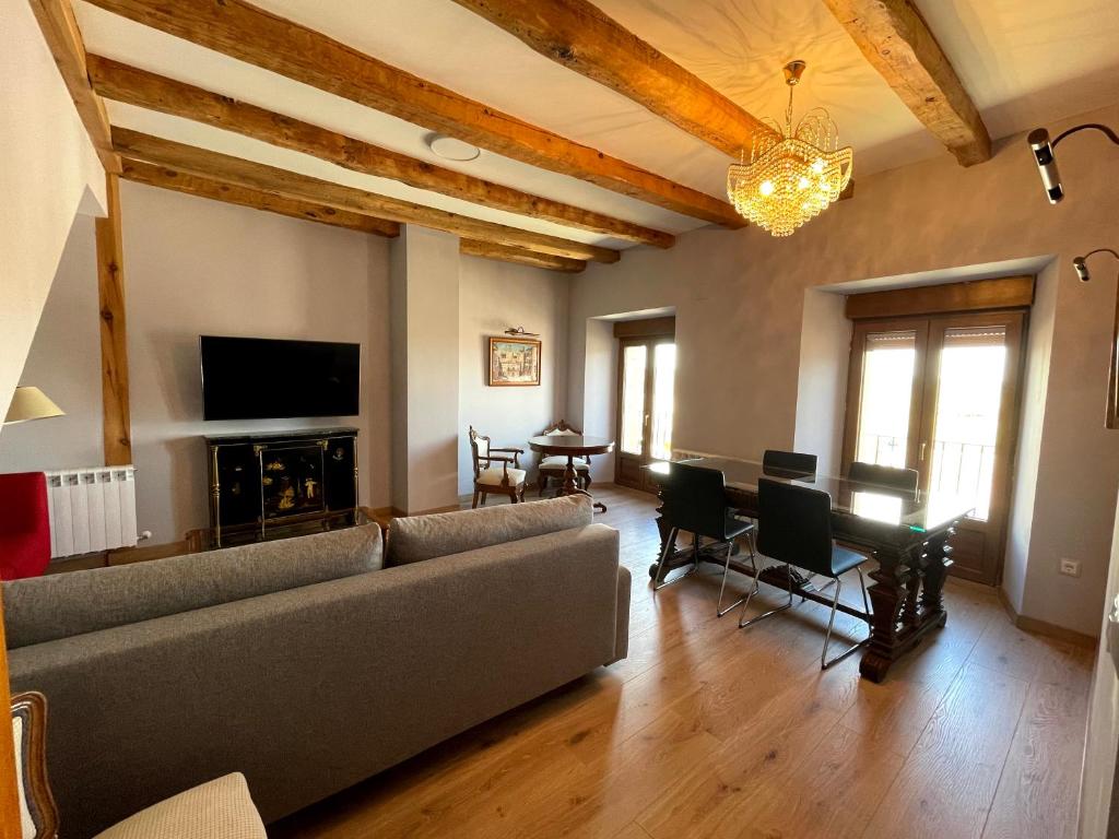 Posezení v ubytování Hotel-Hospedería los Templarios