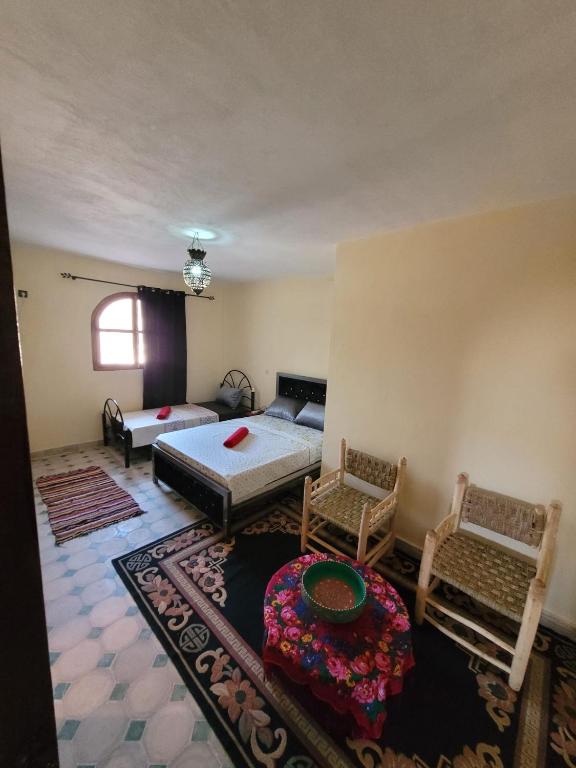 Postel nebo postele na pokoji v ubytování Riad Heermans