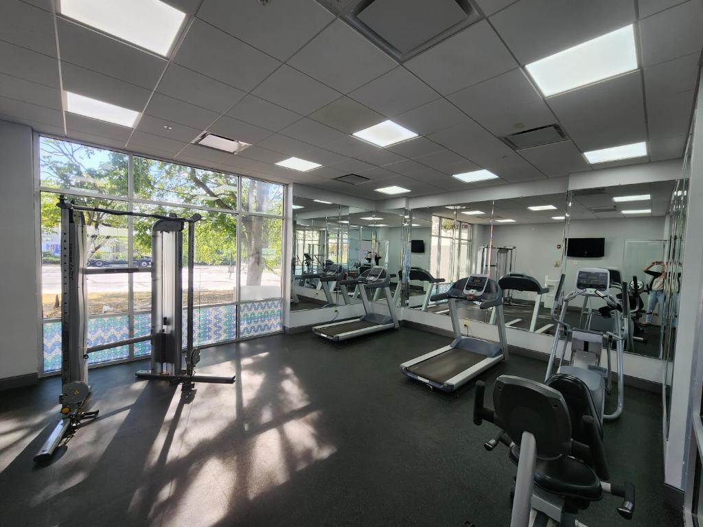 Fitness centrum a/nebo fitness zařízení v ubytování Holiday Inn - Piscataway - Somerset by IHG