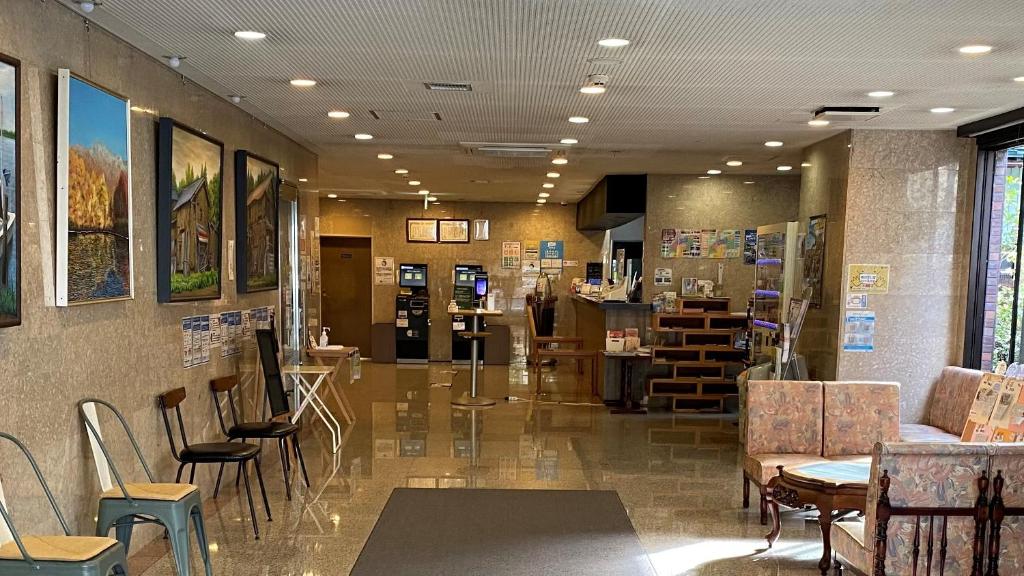 Posezení v ubytování Az Inn Fukui (Ace Inn Fukui)