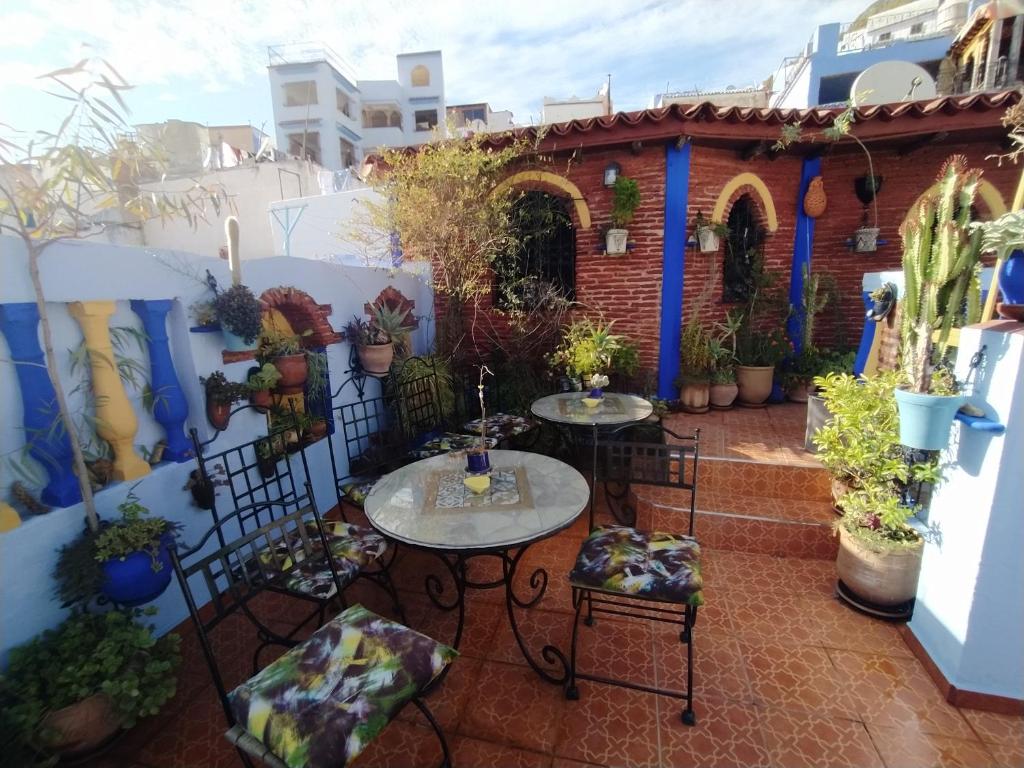 Rõdu või terrass majutusasutuses Hotel Gernika