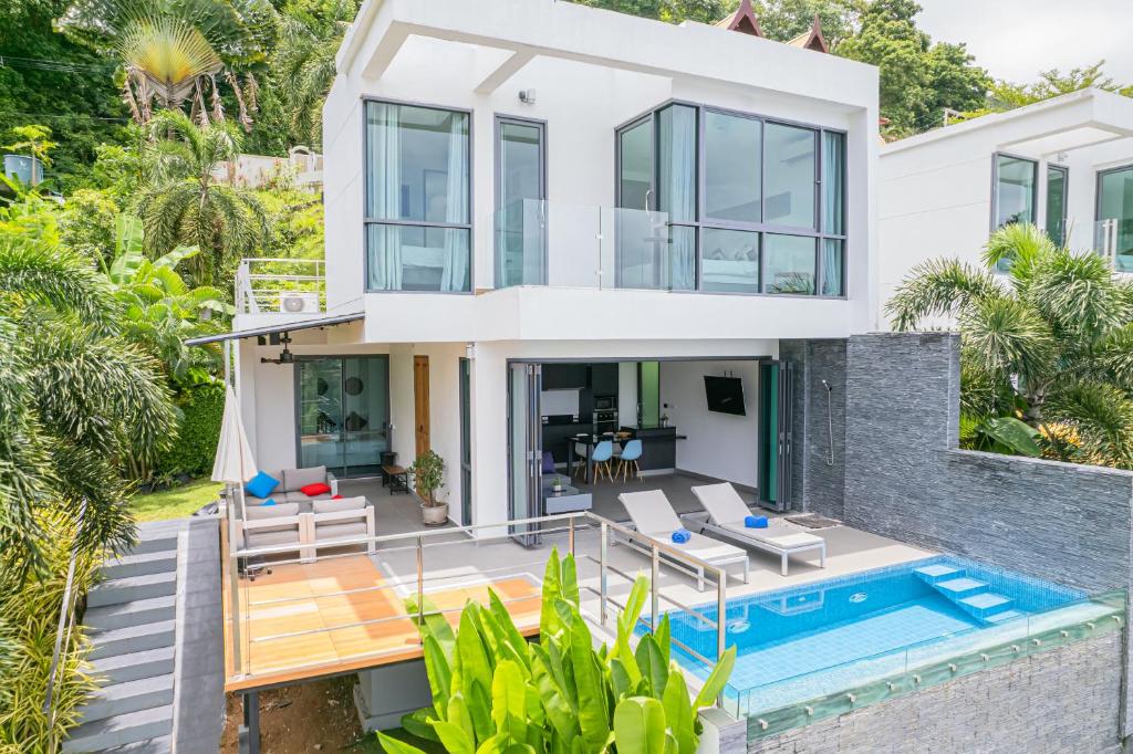 Baan Saint-Tropez Seaview Villas Kata Beach - Villa De Trois Chambres