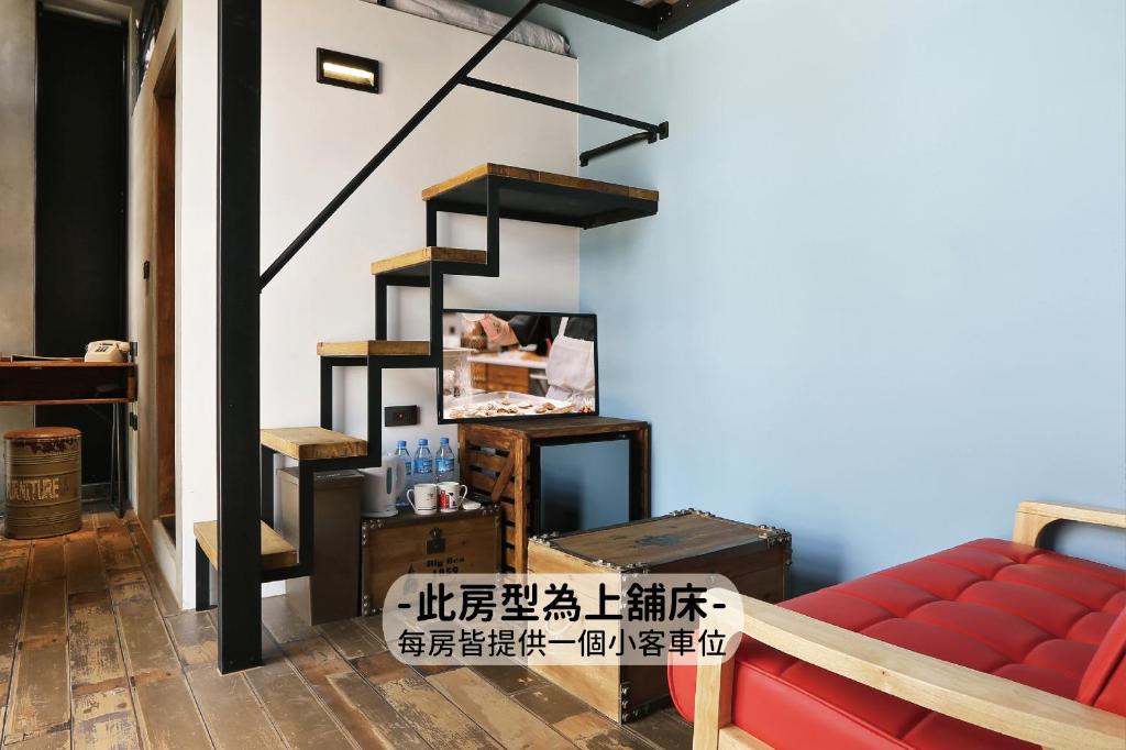 MINI HOTELS(逢甲館)客房内的一张或多张床位