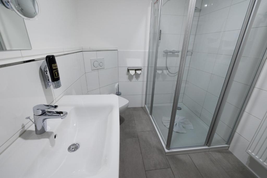 Koupelna v ubytování Hotel Jellentrup - Adults Only
