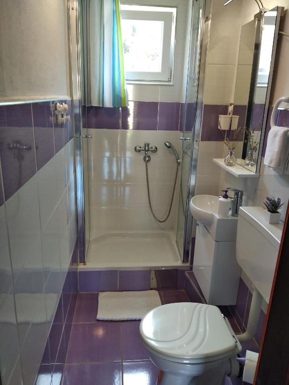 Kúpeľňa v ubytovaní Seaside holiday house Mali Iz (Iz) - 17536