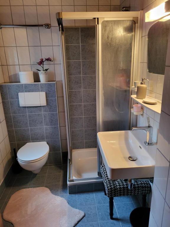 Kúpeľňa v ubytovaní ZUM STEIRER