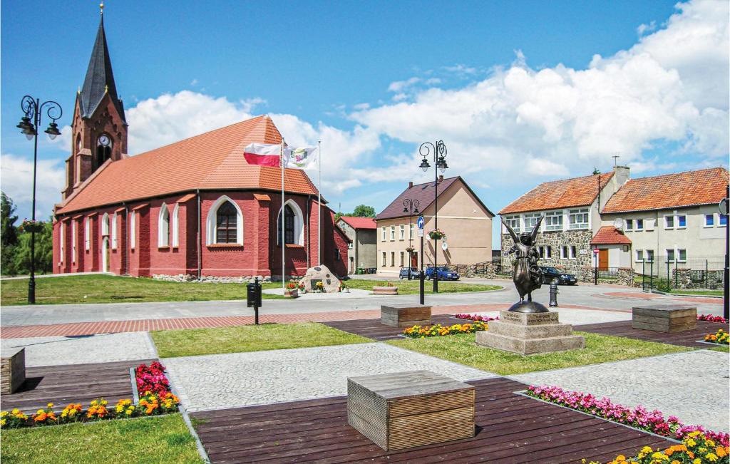 Budova, v ktorej sa dovolenkový dom nachádza
