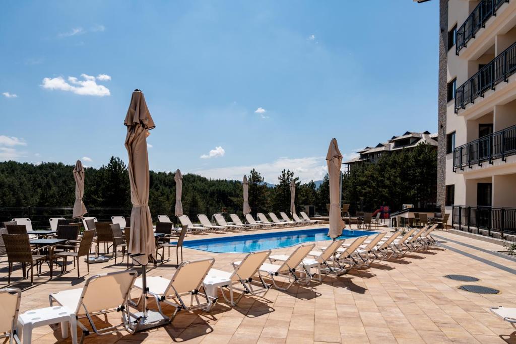 Bazén v ubytování Monix Palace Zlatibor nebo v jeho okolí