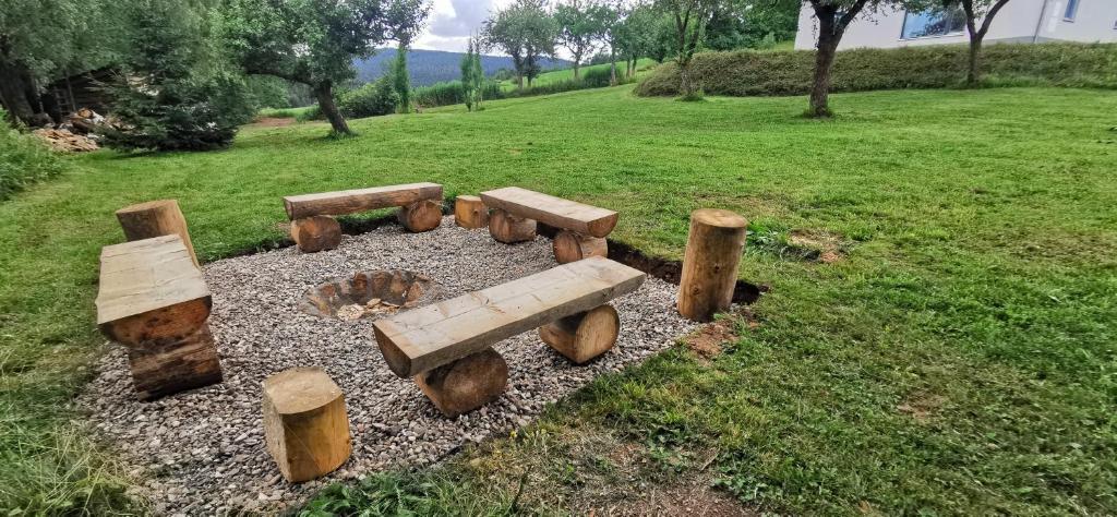 Zahrada ubytování Apartmán "Na Třináctce" Březiny u Poličky 13