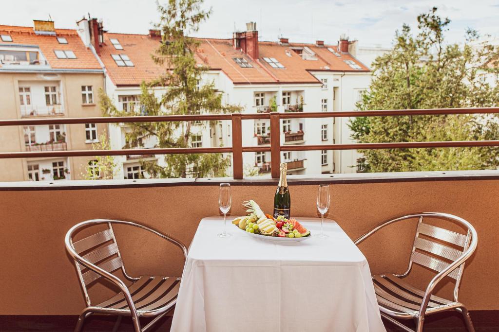 Balkón nebo terasa v ubytování Hotel DAP