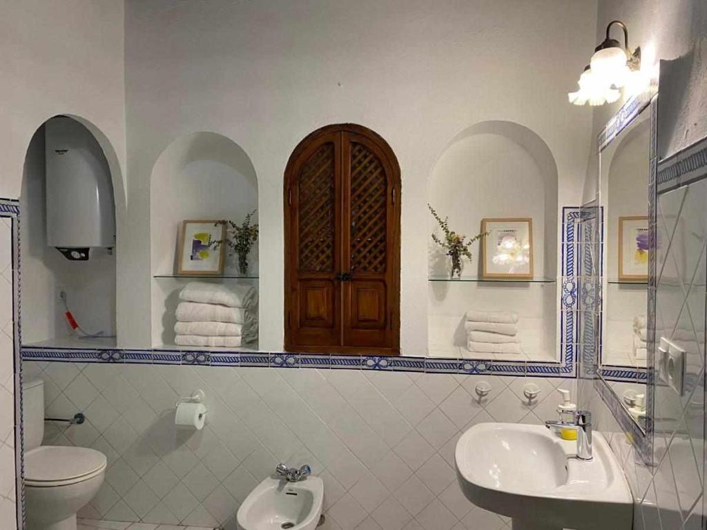 Łazienka w obiekcie La Casona de la Sierra