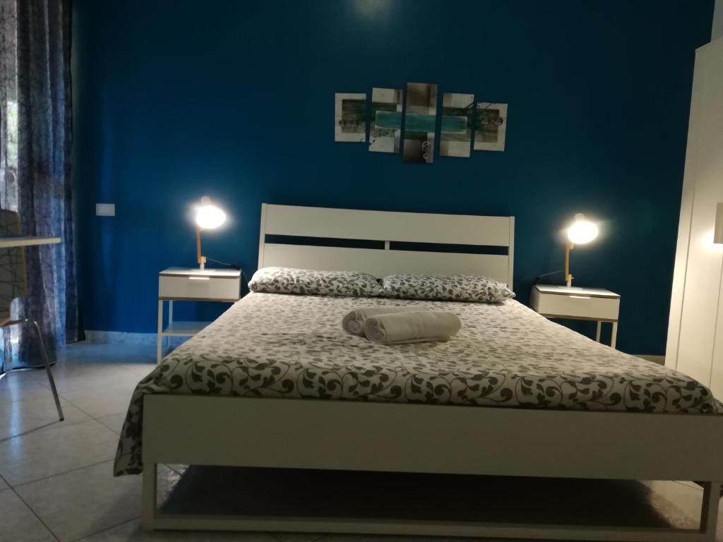 Postel nebo postele na pokoji v ubytování Villa Concordia