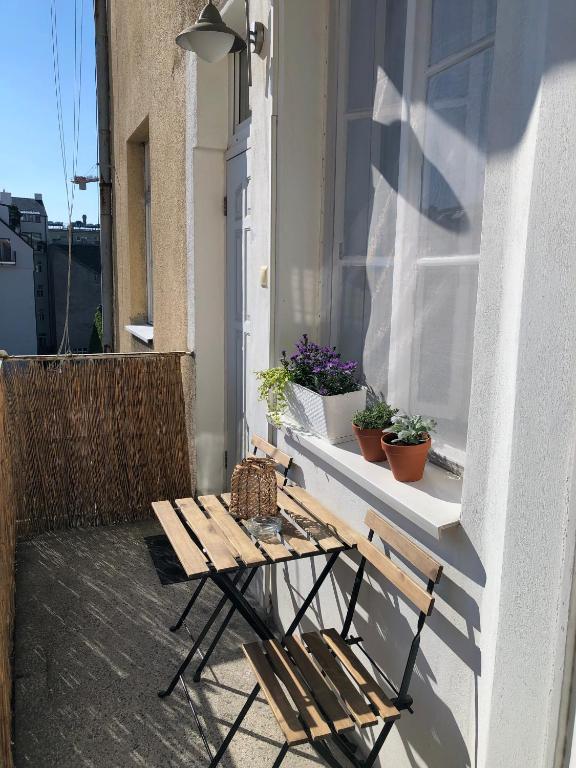 Balkón alebo terasa v ubytovaní City Center Apartments Bratislava