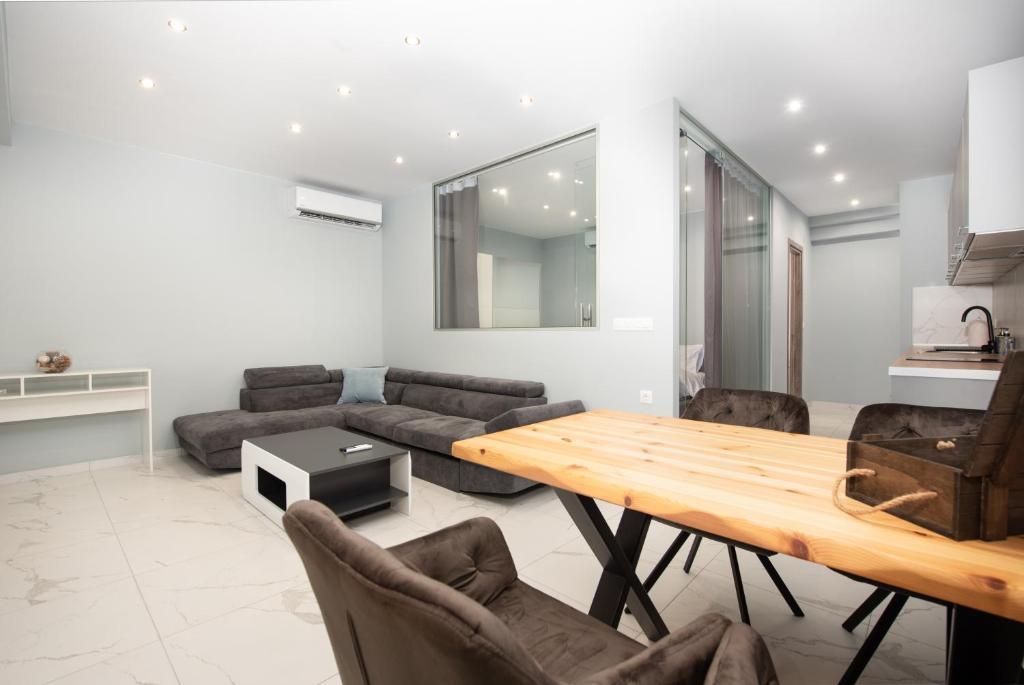 Posedenie v ubytovaní Sea & City LUXURY SUITE