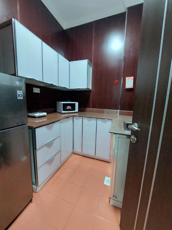 Kuchyň nebo kuchyňský kout v ubytování EMAN HOUSE