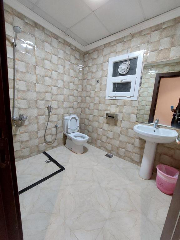Koupelna v ubytování EMAN HOUSE