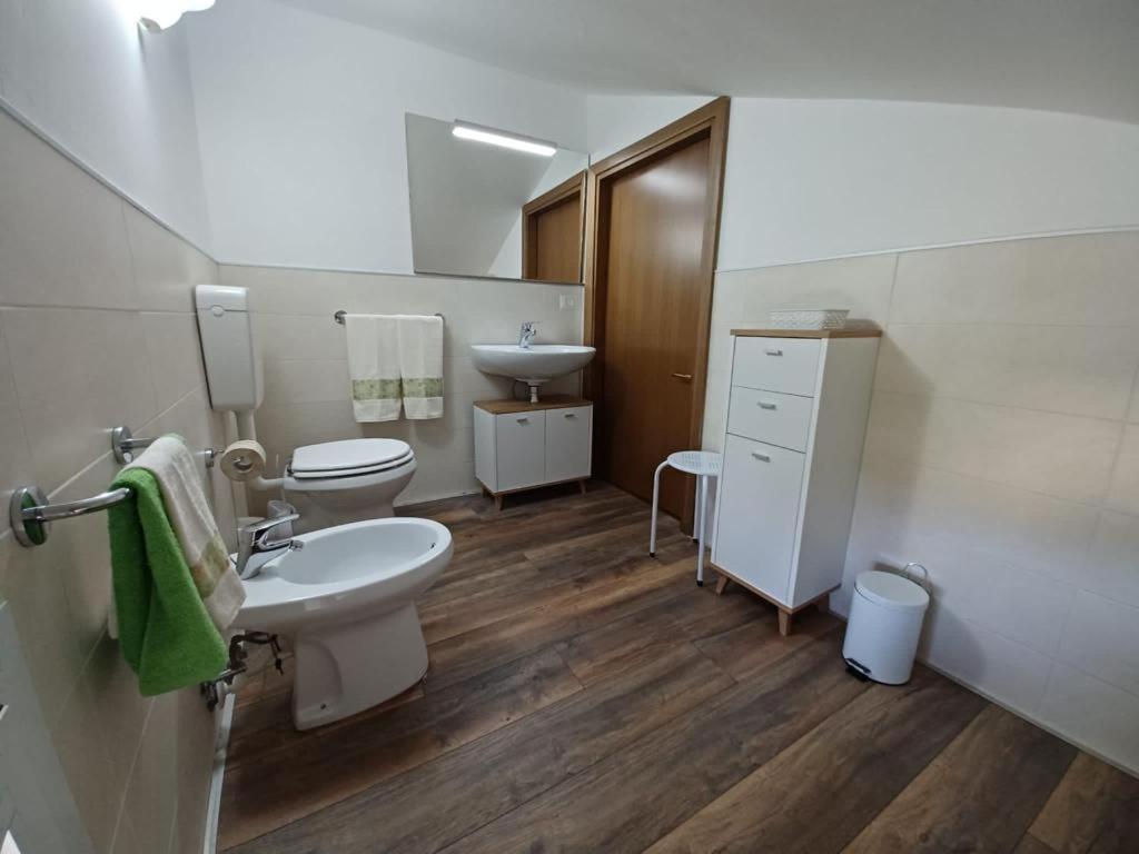 Koupelna v ubytování L'Acero di STALL