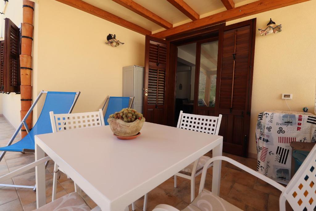 Posedenie v ubytovaní casa Vincenzo