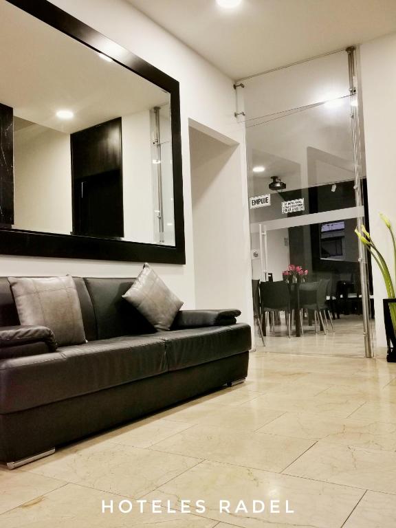 Posezení v ubytování Hotel Radel Superior