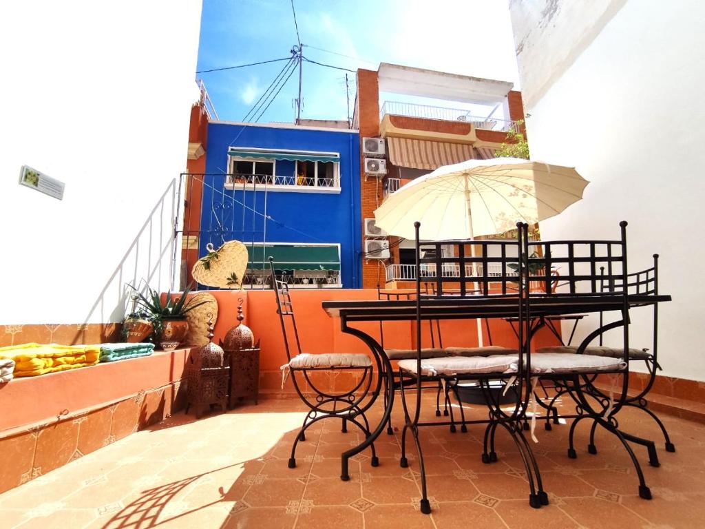 Αίθριο ή υπαίθριος χώρος στο Casita Santa Bárbara - Alicante