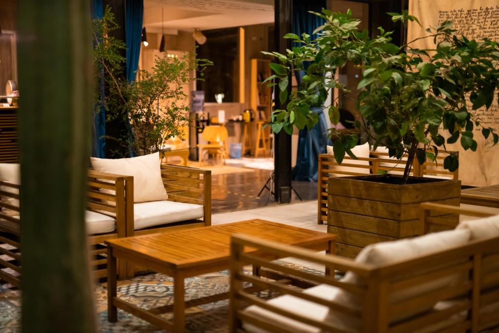 Posezení v ubytování Verso Hotel