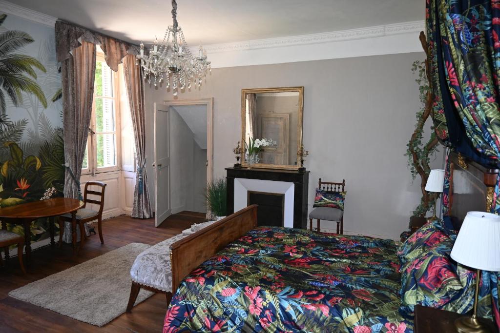Chateau Morinerie - Quarto Familiar Com Vista Jardim
