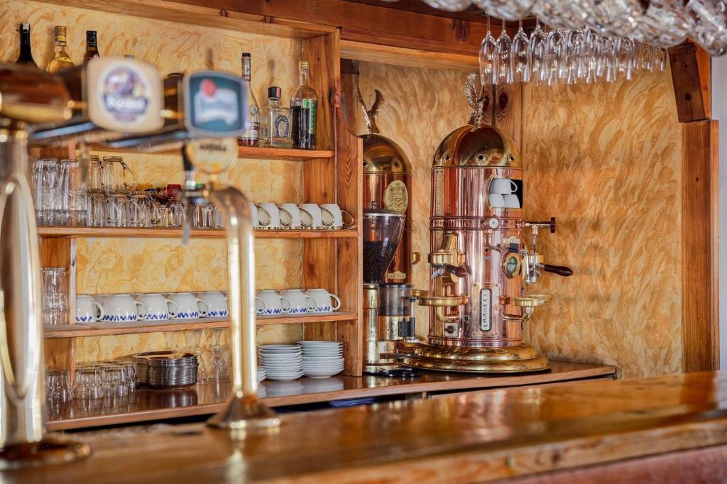 Lounge nebo bar v ubytování Hotel Křížový vrch