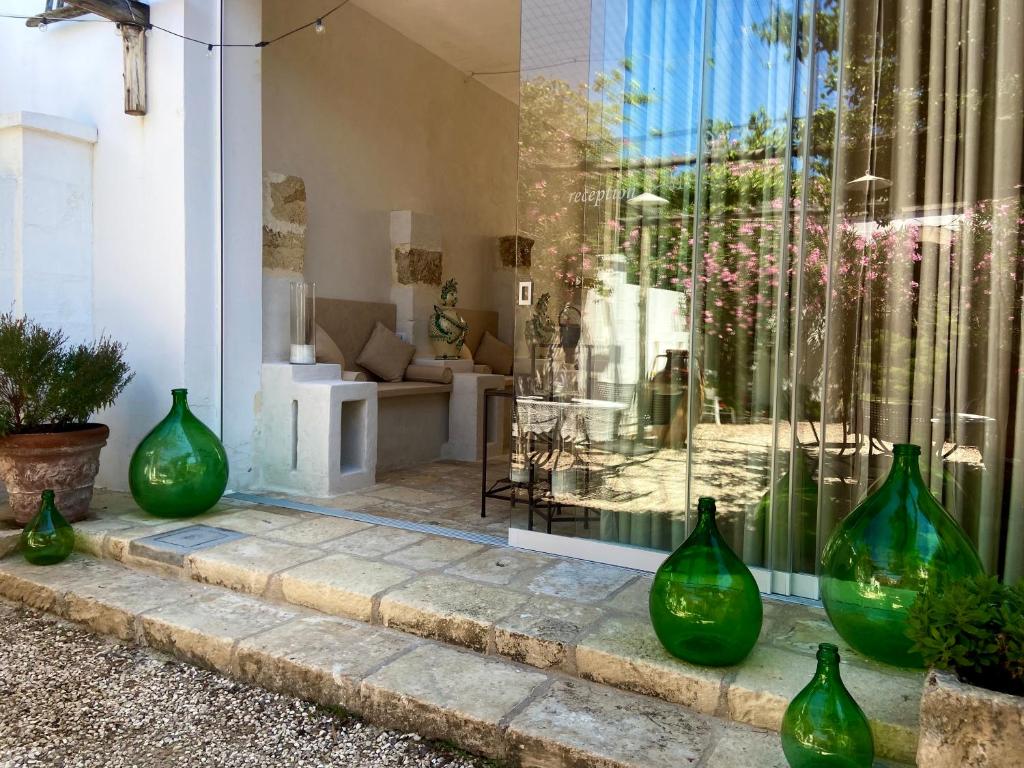 Patio nebo venkovní prostory v ubytování Masseria Messapia Wine Resort & Spa Salento