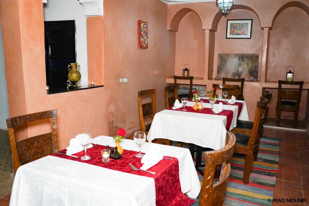 Restaurace v ubytování Riad Mounir