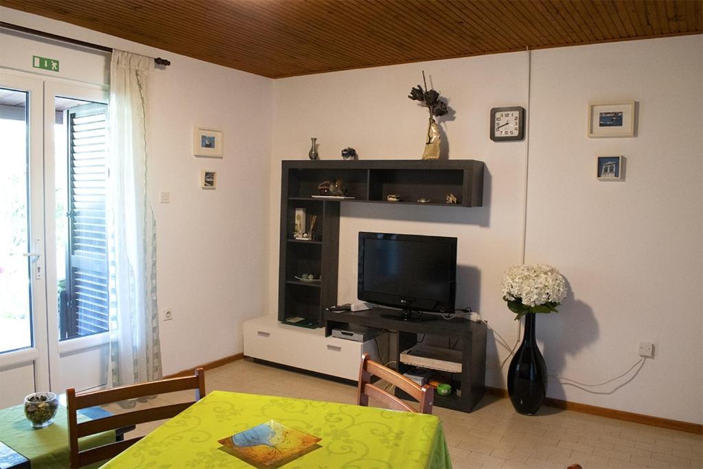 Televízia a/alebo spoločenská miestnosť v ubytovaní Apartments with a parking space Artatore, Losinj - 17591