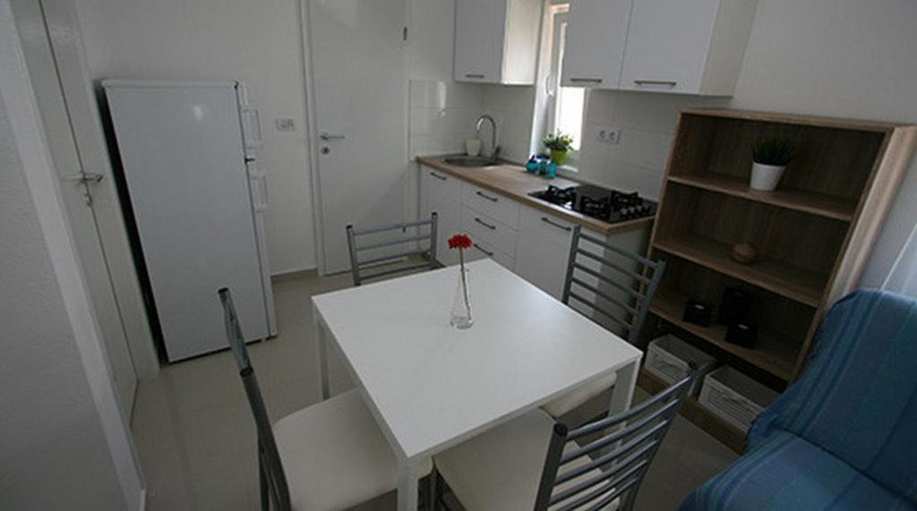 Kuchyňa alebo kuchynka v ubytovaní Apartments with a parking space Nin, Zadar - 17784