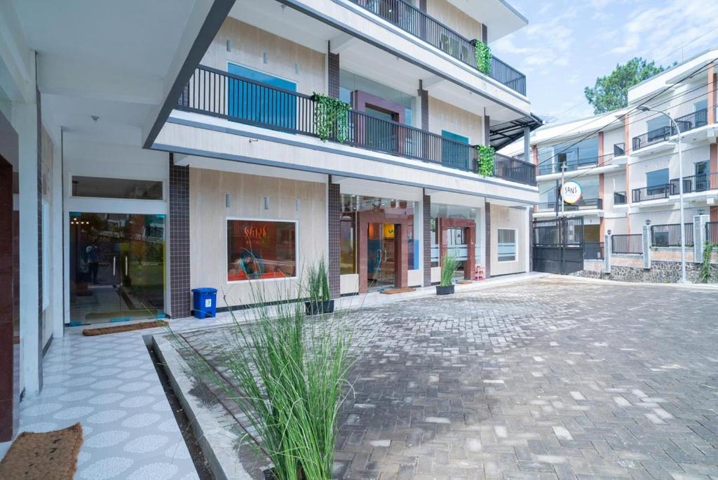 Budova, kde se hotel nachází