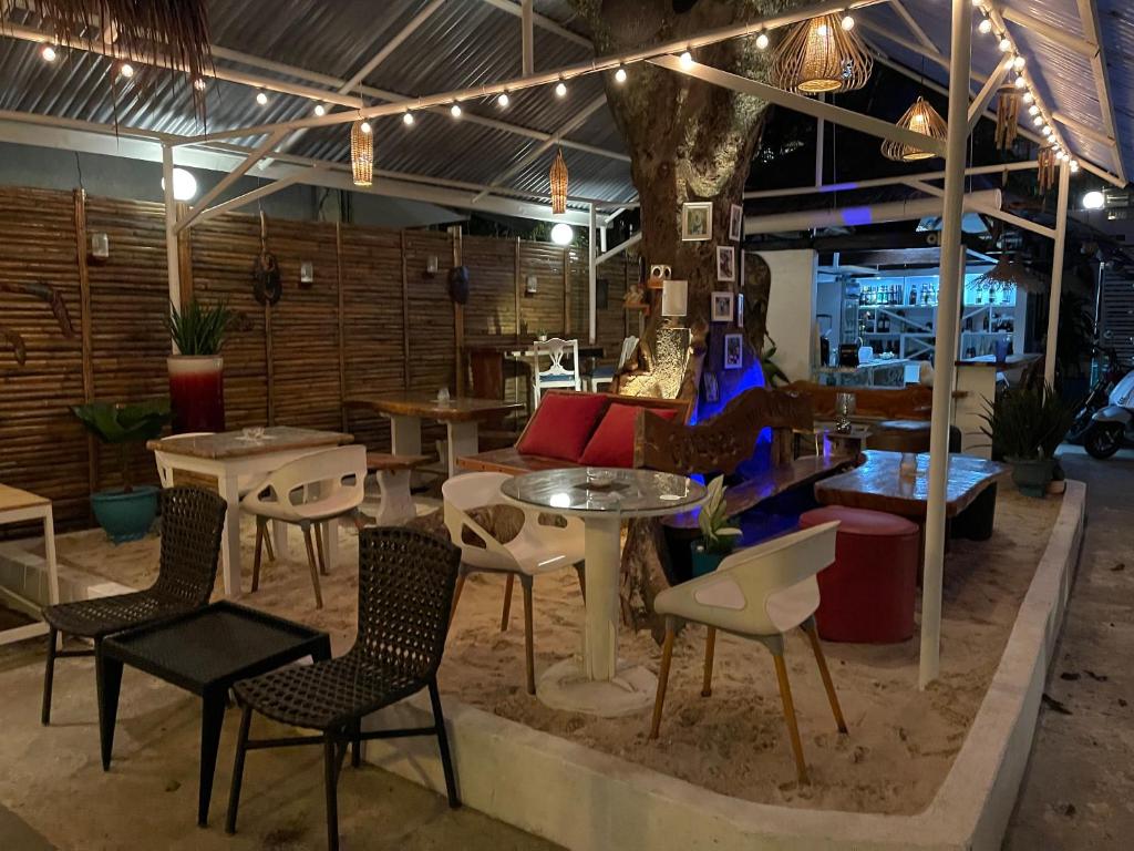 Posezení v ubytování Everrich Boutique Resort Boracay
