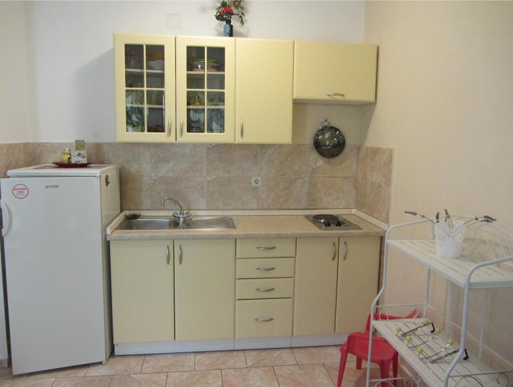Kuchyňa alebo kuchynka v ubytovaní Apartments with a parking space Pakostane, Biograd - 18373