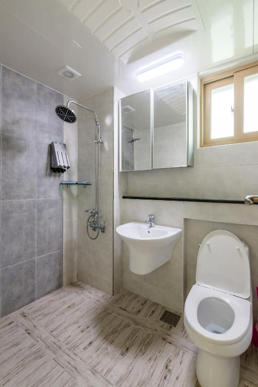 Koupelna v ubytování JS Residence Hotel Okpo