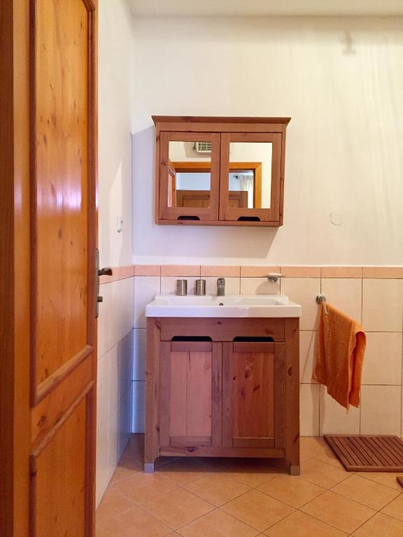 Koupelna v ubytování Apartmán Chrpa