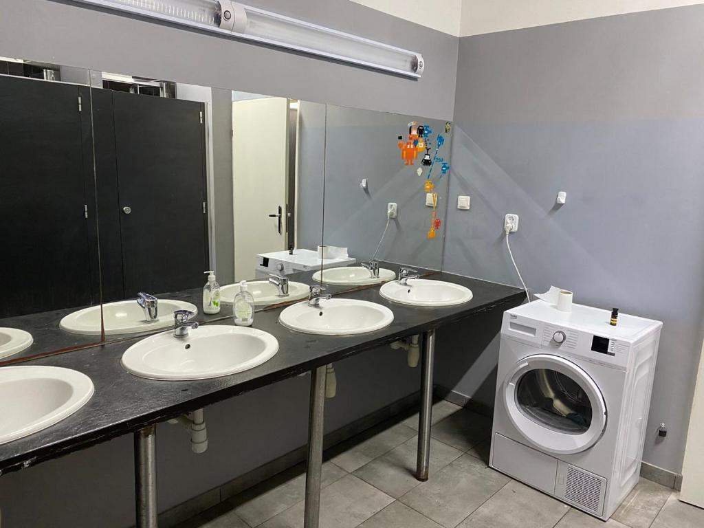 Kúpeľňa v ubytovaní Oliwka Hostel
